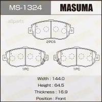 MASUMA MS-1324 MS-1324_колодки дисковые п.!\ Lexus GS300/GS430/IS300 3.0-4.3 92>