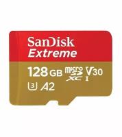 Карта памяти SanDisk SDSQXA1-128G-GN6MN 128 ГБ MicroSDXC Extreme UHS-I U3 V30