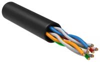 Кабель U/UTP 4 пары кат. 5е ITK LC3-C5E04-139 не экранированный 24AWG LDPE внешний 305м черный