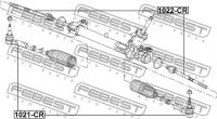 Тяга рулевая CHEVROLET CRUZE (J300) 2009-, 1022CR FEBEST 1022-CR