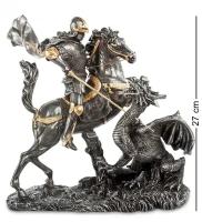 Статуэтка Veronese "Георгий Победоносец" (black/gold) WS-39