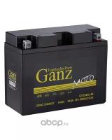 Аккумулятор GANZ мото AGM 24 А/ч Обратная 204x91x159 CCA350 А GTX24-HL- BS GN1224