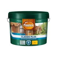 PINOTEX CLASSIC PLUS пропитка-антисептик быстросохнущая 3 в 1 ель натуральная 9л