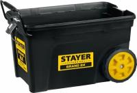 STAYER BIGPRO, 620 х 370 х 420 мм, (24.5″), пластиковый ящик-тележка для инструментов, Professional (38107-24) (38107-24_z01)