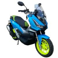 Скутер VMC VENTO JET (180 куб.см., инжектор) сине-желто-салатовый/реплика Honda X-ADV