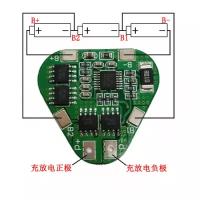 Плата BMS контроллера 8А для 3-х Li-Ion аккумуляторов 18650