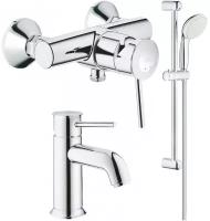 Комплект смесителей Grohe BauClassic 32867000 + 23162000 + 27924001