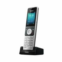 Дополнительная трубка Yealink Dect W56H серебристый для W52P/W60P/W41P, 1846893