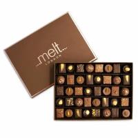 Шоколадные конфеты Melt Chocolates Chocolate ручной работы, 40шт