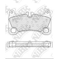 NIBK pn0530 (7L0698451C / 7L0698451D / 7L0698451E) колодки тормозные дисковые Audi (Ауди) q7 3.0 2011 - 2015 Audi (Ауди)