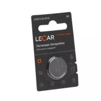 Батерейка Lecar LECAR000133106 CR2016 литиевая в блистере, литиевая, 1