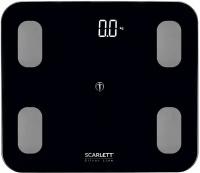 Напольные весы Scarlett SC-BS33ED101, до 150кг, цвет: черный