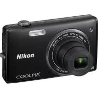 Фотоаппарат Nikon Coolpix S5200,черный