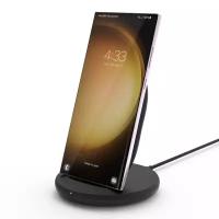 Беспроводное зарядное устройство Belkin BoostCharge Wireless Charging Stand + QC 3.0 24W Wall Charger, черный