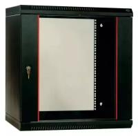 Коммутационный шкаф ЦМО ШРН-Э-15.350-9005 настенный, стеклянная передняя дверь, 15U, 600x742x350мм