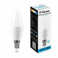 Светодиодные лампы FERON Лампа светодиодная Feron LB-970 Свеча E14 13W 6400K