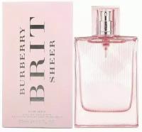 Burberry Brit Sheer туалетная вода 50 ml