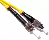 Патч-корд оптический (optic patch cord) FC/UPC-ST/UPC SM одномодовый (simplex) 1 метр