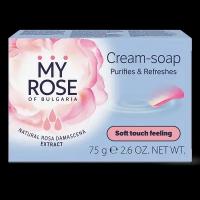 My Rose of Bulgaria Крем-мыло Cream Soap 75 г 1 шт