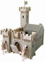 Сборная деревянная модель VGA Wooden Toys Крепость короля