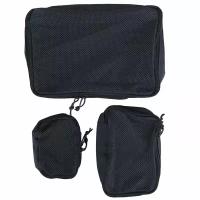 Подсумок Mil-Tec 3-Piece Net Pouch Set black