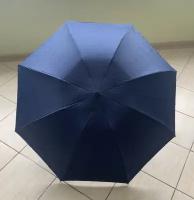 Зонт сложение наоборот синий
