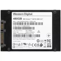 Жёсткий диск 480Gb SSD WD Green {2.5", SATA3.0, 545/545MB/s} [WDS480G3G0A]