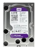 Жесткий диск WD Purple 4 ТБ для видеонаблюдения (WD40PURX)