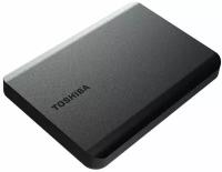 Внешние HDD и SSD/ Portable HDD 2TB Toshiba Canvio Basics 2022 (Black), USB 3.2 Gen1, 109x78x14mm, 149g /12 мес./