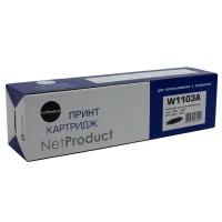 Тонер-картридж NetProduct (N-W1103A) для HP Neverstop Laser 1000a/1000w/1200a/1200w, 2,5K (с чипом)