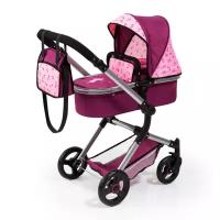 Combi Dolls Pram Neo Vario Бордовый