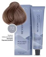 Краска для волос Revlon Professional Coloring Hair Revlonissimo Colorsmetique Care & Shine, Краситель с гиалуроновой кислотой перманентный. Перманентный Краситель с Гиалуроновой кислотой, Гарантия Результата Окрашивания + Уход за Волосами, 7.2