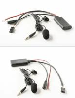 Bluetooth AUX адаптер для Mercedes w211 CLS SLK Comand 3pin E-Class CLS/SLK 2004-2008 гг. с микрофоном для громкой связи
