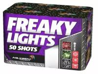 Салют "Freaky Lights" 0.6"калибр,50 залпов,5 эффекта