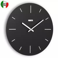 Итальянские настенные часы. Бренд Incantesimo Design. Модель Omnia. Цвет: черный