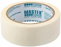 Лента малярная бумажная Master Color 30-6103, термостойкость до 80°C, 36 мм х 25 м