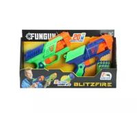 Игровой набор "Fungun Blitzfire Blaster Set" - два бластера для захватывающих сражений!