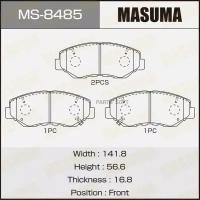 MASUMA MS-8485 MS-8485_колодки дисковые передние!\ Honda CR-V II 2.0/2.2CDTi 02>