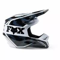 Мотошлем Fox V1 Nuklr Helmet (Black, L, 2023 (29663-001-L))