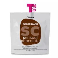 Оттеночная маска для волос шоколадная 30 мл FANOLA Color Mask SENSUAL CHOCOLATE 30 мл