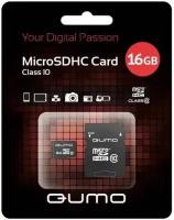 Карта памяти QUMO MicroSDHC 16GB Сlass 10 UHS-I,3.0 без адаптером