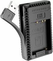 Зарядное устройство Nitecore FX1 USB Charger для 2x аккумуляторов NP-W126 / NP-W126S