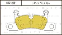 BLITZ BB0425P колодки тормозные дисковые VW Touareg (Туарег) 10-Porsche (Порше) Cayenne (Кайен) 10-