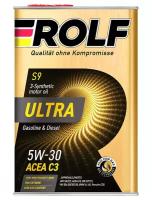 Моторное масло ROLF ULTRA SAE 5W-30 ACEA C3 API SN/CF, 4L