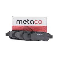 METACO 3000-148 (044650H020 / 425327 / 425328) колодки тормозные передние к-кт Peugeot (Пежо) 107 (2006-2014), Citroen