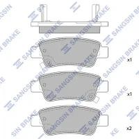 HI-Q SP1568 колодки дисковые задние\ Honda (Хонда) cr-v 2.0 / 2.2d / 2.4 06