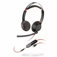 Компьютерная гарнитура Plantronics Blackwire C5220 черный (207576-201)