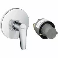 Смеситель для ванны Hansgrohe Logis E 71608000 (внешняя и скрытая часть)