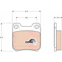 TRW GDB915 (023900 / 0252105015 / 028200) колодки дисковые з.\ Opel (Опель) Omega (Омега) a / b / vectra в 1.6-2.2dti 87-0