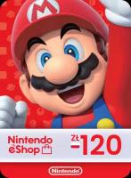 Карта пополнения Nintendo eShop на 120 ZL (Польша) / Gift card - 120 ZL (PLN)